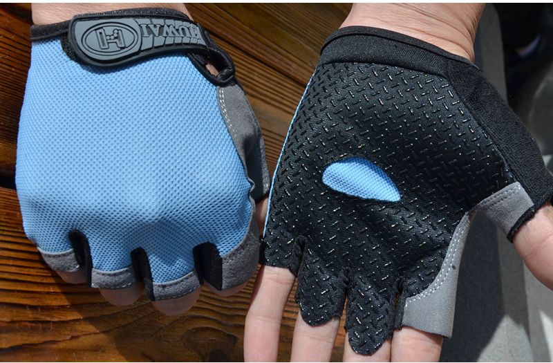 Sports half men's wear-resistant, women's anti slip, open finger c, fiess, dumbbell, outdoor gloves, mountain_voghion.com