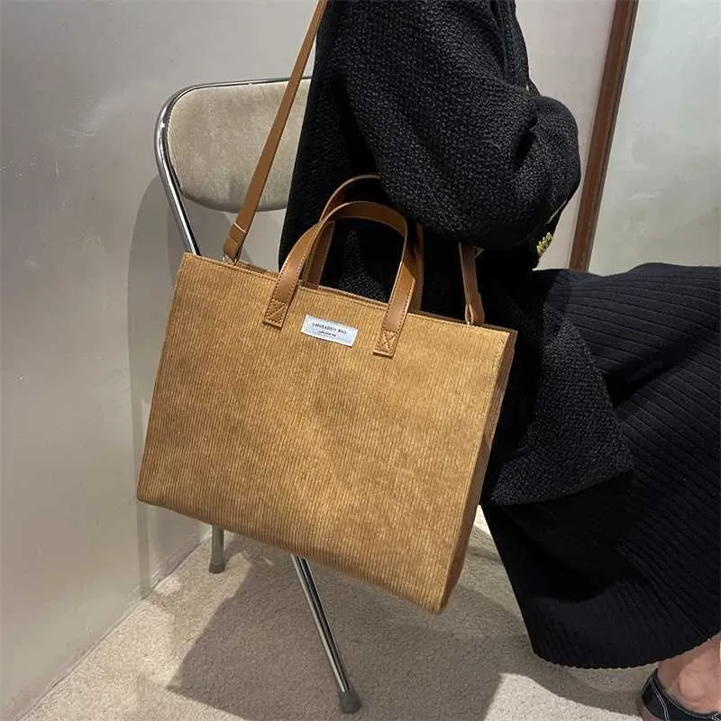 LEFTSIDE Borse a mano da ufficio, borsa a tracolla per donna, borsa shopper vintage, borse da donna, tote 2022, inverno C241210_voghion.com