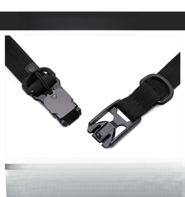 Multifunctional Unisex, Tactical Functional Canvas Belt, Work Pants Belt Magnetic Buckle_voghion.com