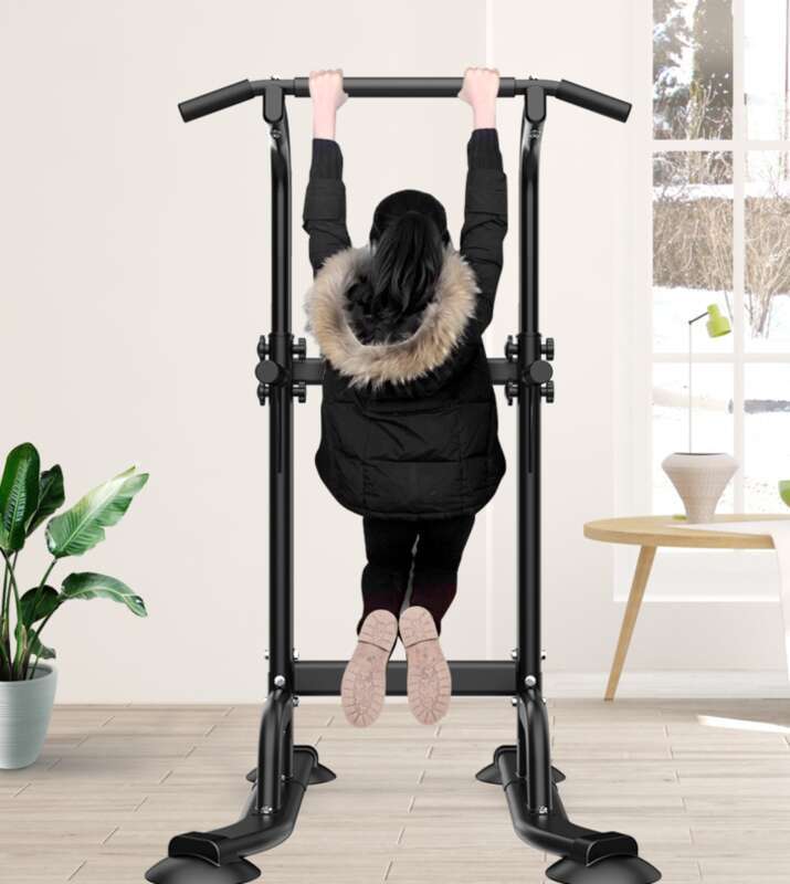 Home Fitness Worry Free: Horizontal Indoor Pull-up, Floor Standing Horizontal Bar, Convenient And Practical_voghion.com