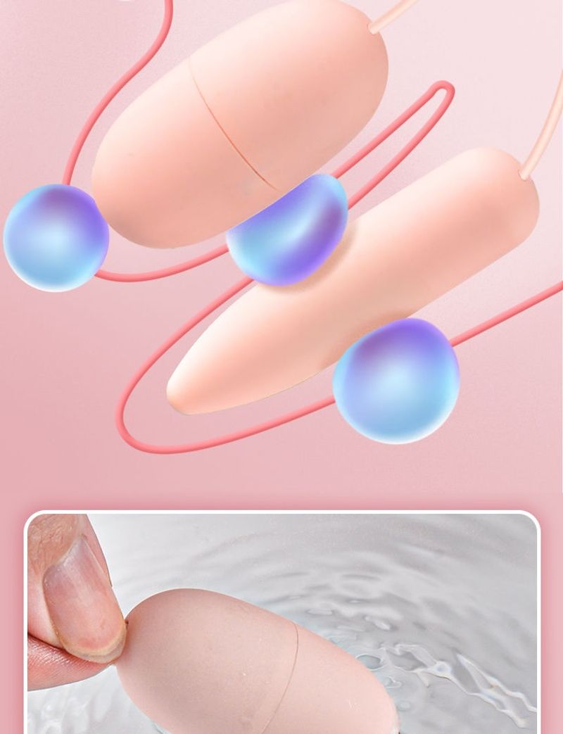 Ugráló tojás vibrációs masszázspálca, vibrátor, kifejezetten női felnőtt szexuális játék, páros eszköz_voghion.com