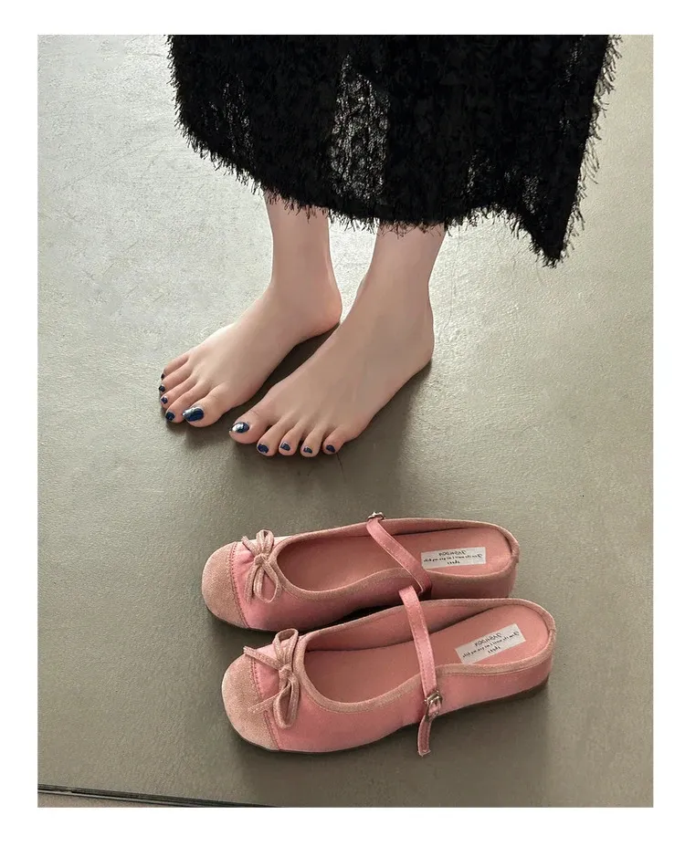 Frühling/Sommer Retro Candy Mary Einfache Ballerinas Damen atos Mujer 241111_voghion.com