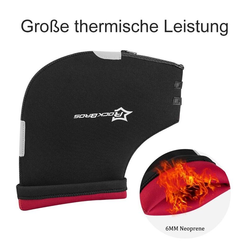 ROCKBROS Bicycle And Motorcycle Gloves, Hand Warmers, Windproof Handlebar Muffs_voghion.com