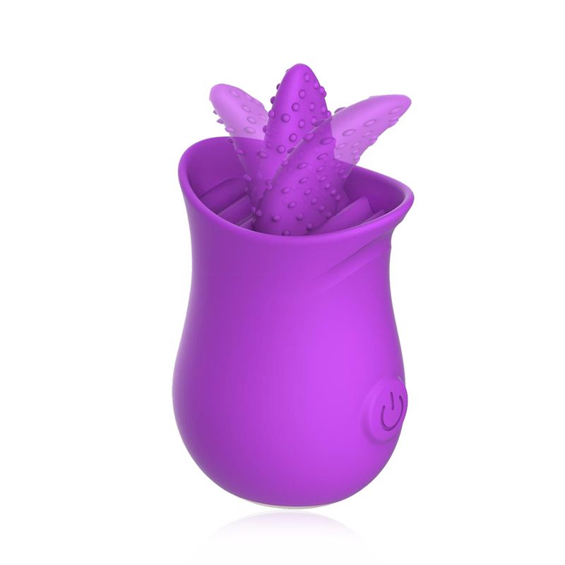 Kvinde Tina slikker USB-opladning honning tunge vibrator klitoris stimulation kvindelig onani nyt produkt_voghion.com