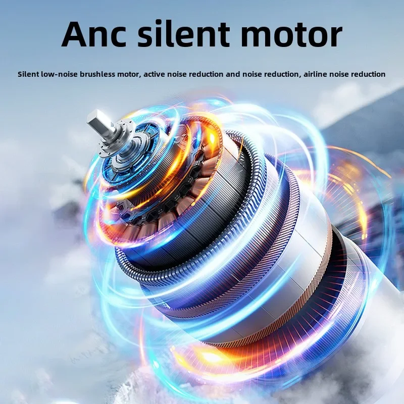 Ventilateur de poche réfrigérant avec affichage led rechargeable_voghion.com