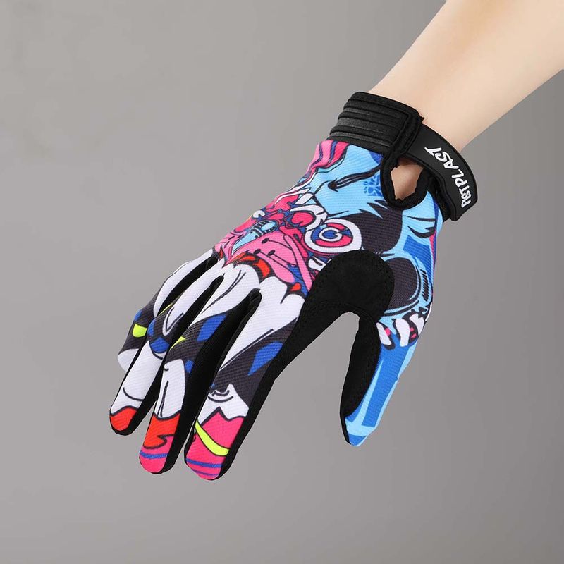 Grenzüberschreitende neue geländegängige verschleißfeste, atmungsaktive Motorrad-Vollfingerhandschuhe für Fahrradfahrten im Freien_voghion.com