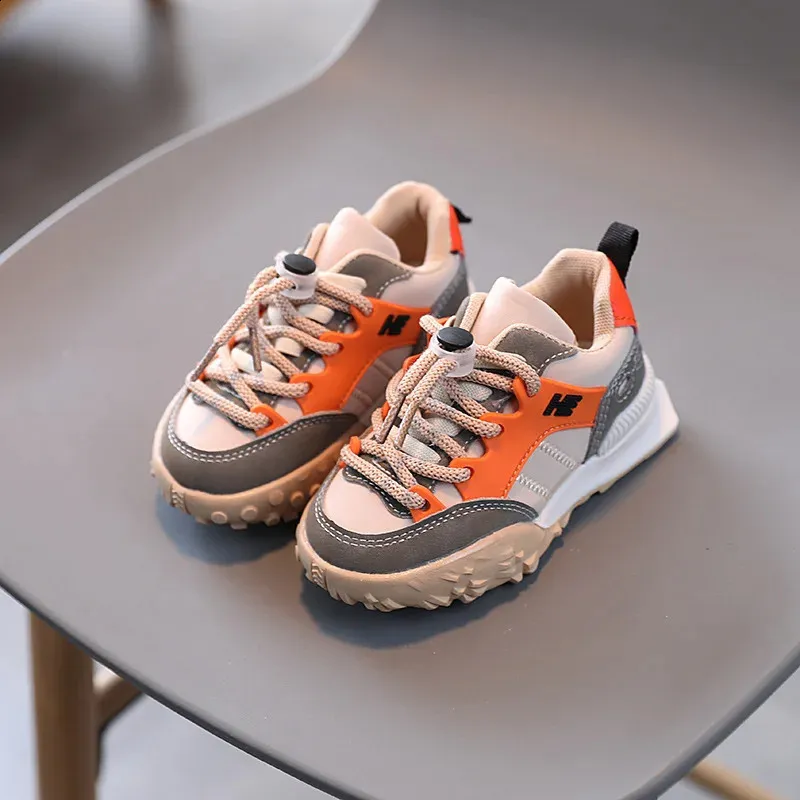 Scarpe da corsa per bambini primavera autunno ragazzi traspiranti comode ragazze alla moda e per il tempo libero sportive per neonati morbide 240912_voghion.com