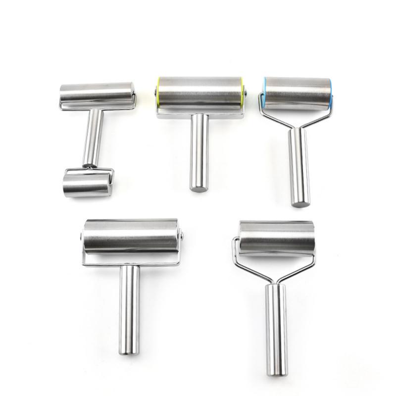 Mattarello in acciaio inox per pasticceria, pizza, fondente, rullo per fornai, utensile da cucina in metallo per cuocere l'impasto, pizza, biscotti, utensile da cucina_voghion.com