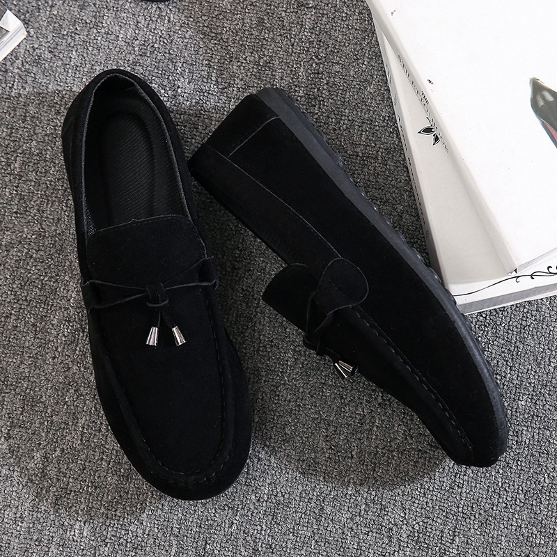 Mocassins de mode populaire pour hommes, chaussures décontractées à tête ronde, chaussures respirantes_voghion.com