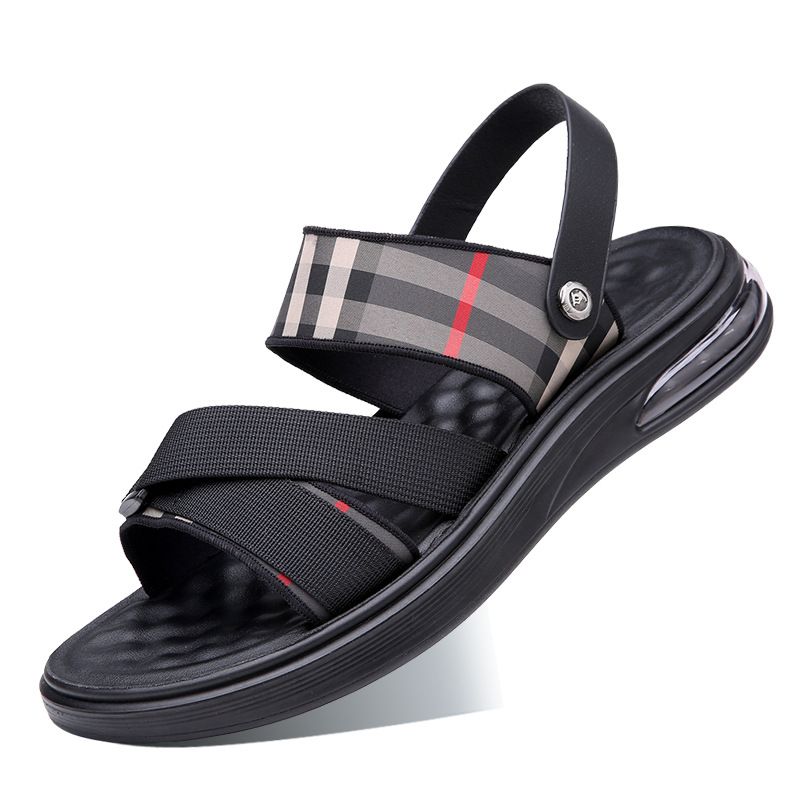 Sandals for men's beach summer outdoor sports sandals, slippers, casual shoes, new full foot air cushion sole, non slip_voghion.com