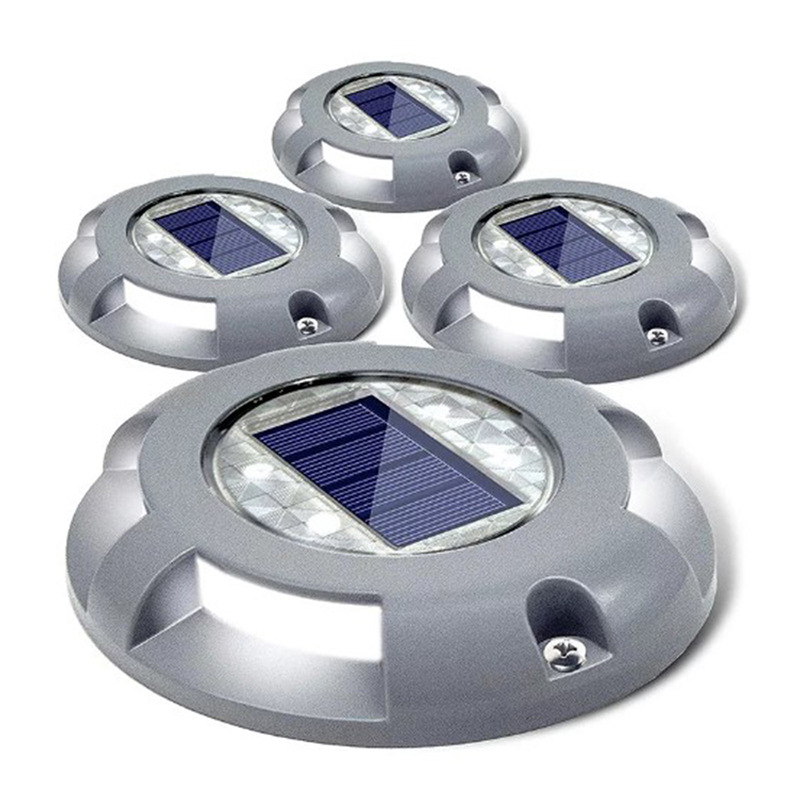 Lumini solare LED pentru grădină, scări, punte, impermeabile, lampă îngropată, alee, cale, curte, doc, marcaje rutiere, solare, știft_voghion.com
