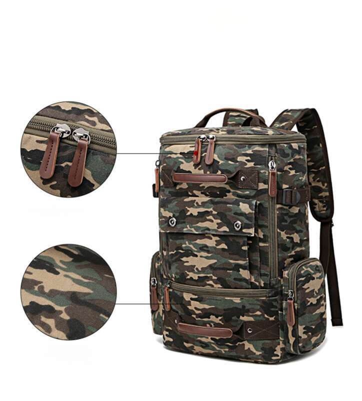 Men's Large-capacity Computer Leisure Multifunctional Travel Bag Korean Version Of The Trend Of Backpacks_voghion.com