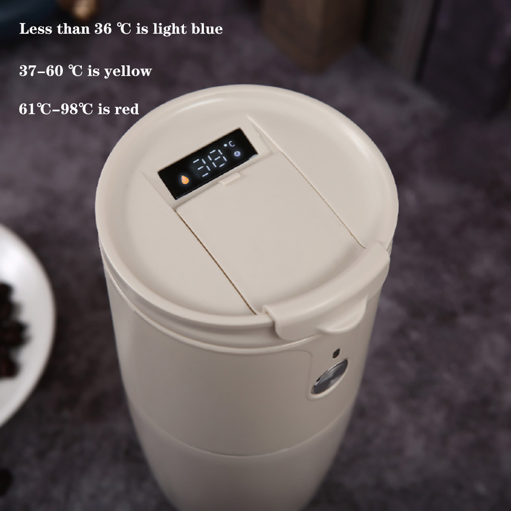 Mini Kaffebryggare Bärbar Espressomaskin för Hemma Bil Utomhus Automatisk Kaffekvarn med Kopp_voghion.com