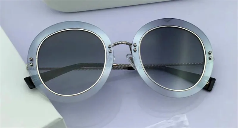 Designer Sunglasses Retro Round Frame For Men Uv400 Protection_voghion.com