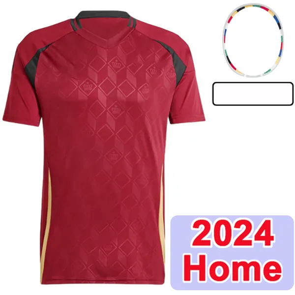 2024. Muški nogometni dresovi LUKAKU LUKEBAKIO ONANA VERTONGHEN THEATE TIELEMANS BAKAYOKO Domaće nogometne majice kratke_voghion.com