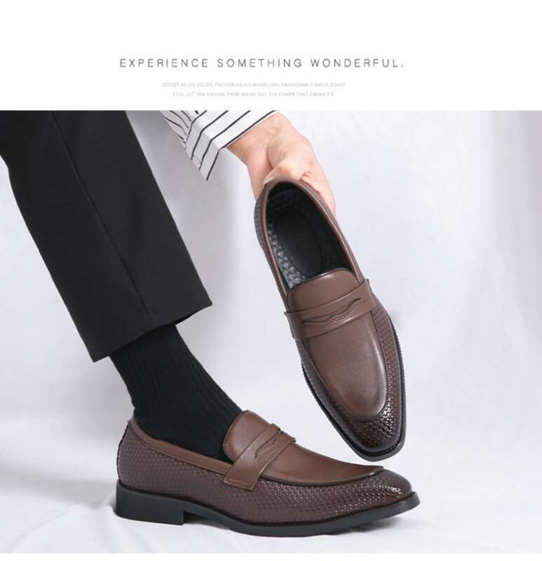 Neue Mode Echtes Leder Männer Casual Schuhe Fashion Formal Herren Loafer Mokassins Italienische Atmungsaktive Slip-On Männlichen Bootsschuhe Größe 38-46_voghion.com