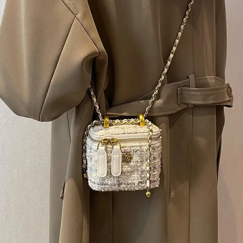 ELLOVADO Mini Dia Pattern Chain Shoulder Square Bag For Women Fashion Crossbody Bags Sac A Main Femme Purple 240725_voghion.com