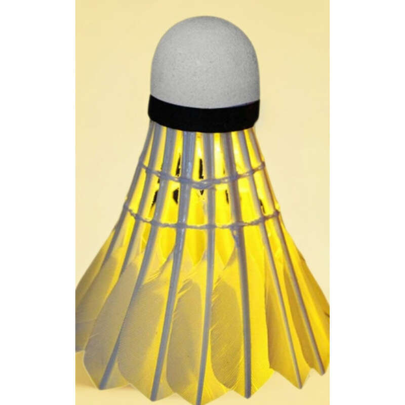 New Network Red Wind Proof Trend Luminous Feather Indoor And Outdoor Training LED Night Light Resistant Play Badminton_voghion.com