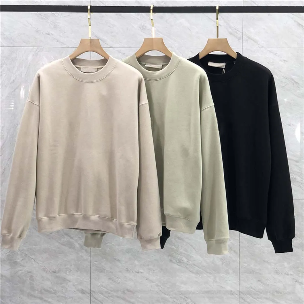 Oversized Men's Sweatshirt With Back Letter Design High Street Style_voghion.com