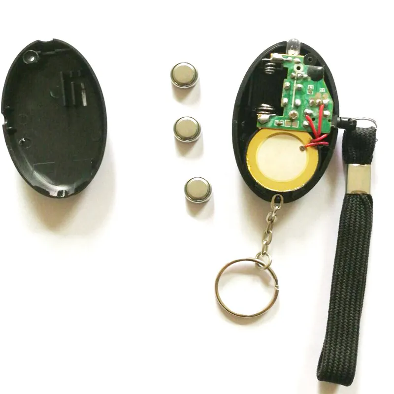 130db Egg Shape Self Defense Alarm Girl Women Security Protect Alert Personal Safety Scream Loud Keychain Alarms_voghion.com