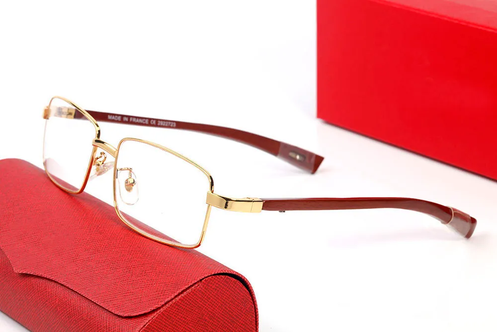 Sonnenbrillen für Männer und Frauen aus Metall und Holz, randlose, runde Brille, Meisterdesign, hohe Qualität, für alle Gesichter geeignet_voghion.com