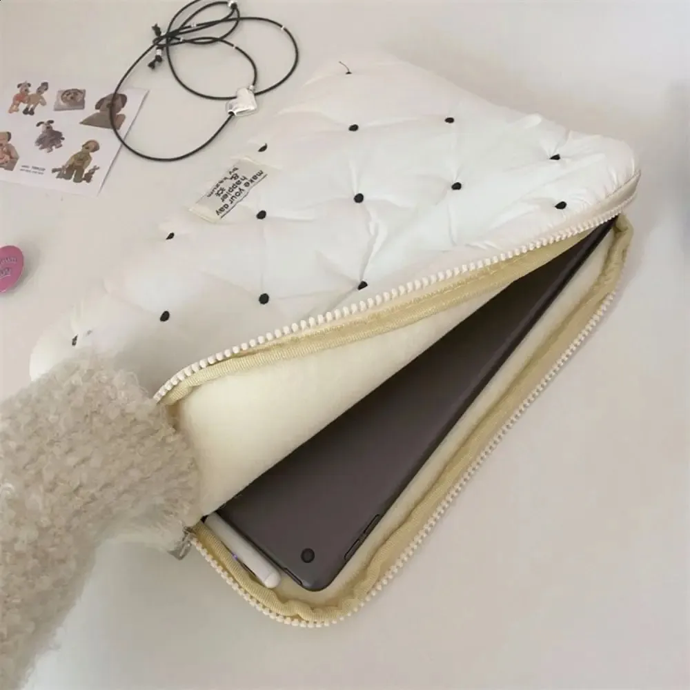 Zachter Laptop Sleeve Tas Hoge Kwaliteit 11inch 15-15.6inch PC Cover Schokbestendig 13-14inch Notebook Beschermhoes 240907_voghion.com