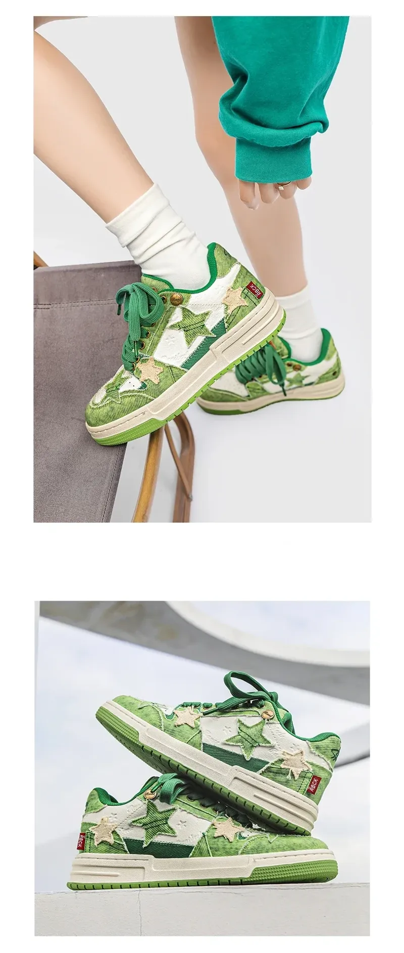 Modische Basketball-Sneakers: bequeme Casual-Sportschuhe mit weichen Sohlen_voghion.com