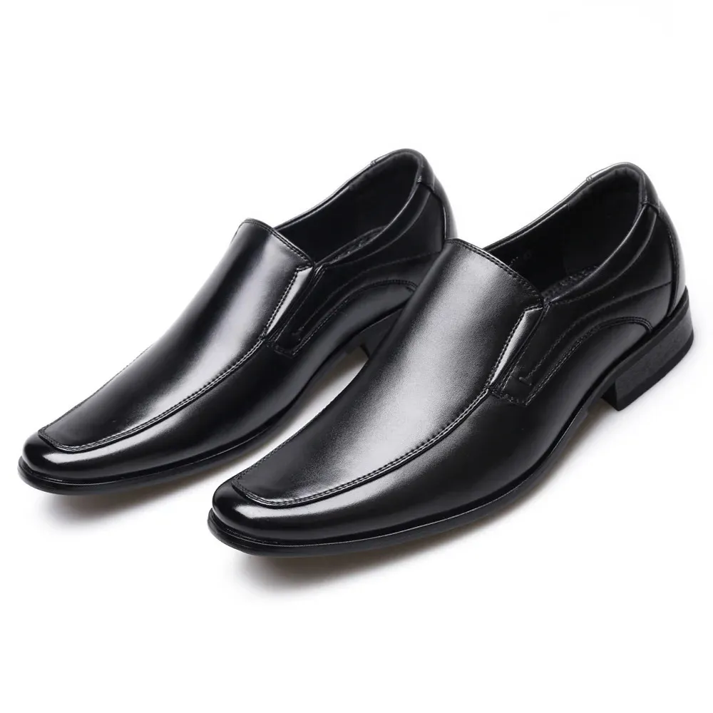 Vestidos clássicos de couro para negócios, elegantes e formais, sapatos Oxford para casamento e escritório, masculinos 240930_voghion.com