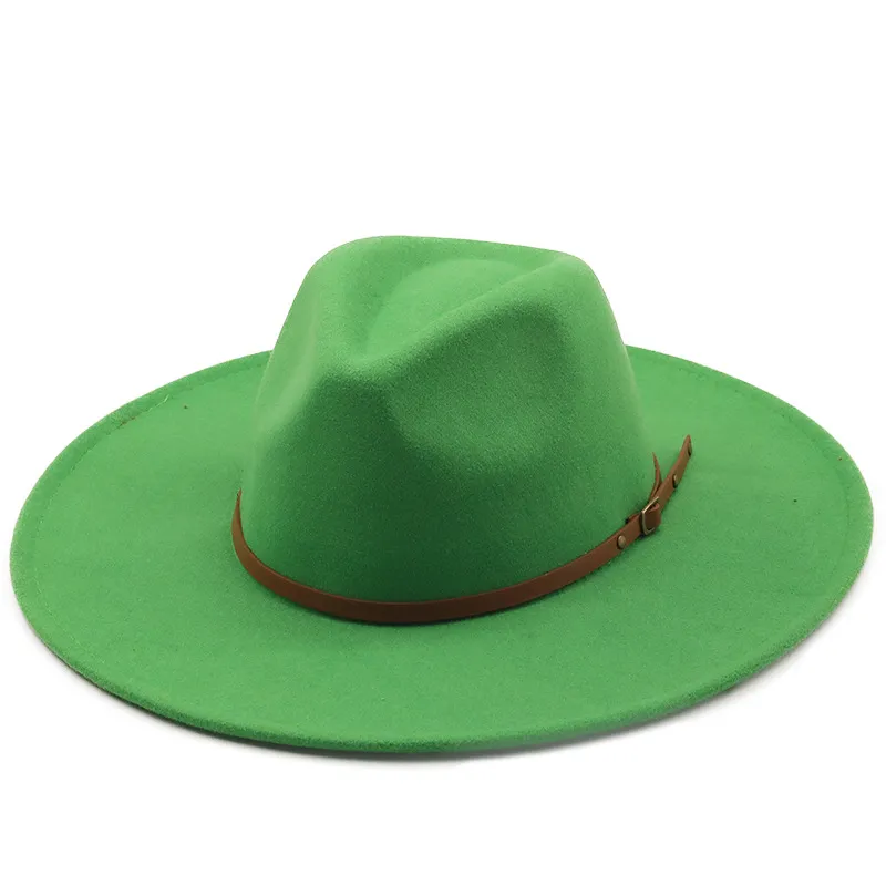 Klassisk bredbremmet Porkpie Fedora-hatt Kamelsvart Menn Kvinner Knuselig Vinterlue Derby Bryllup Kirke Jazz Hatter aa11_voghion.com