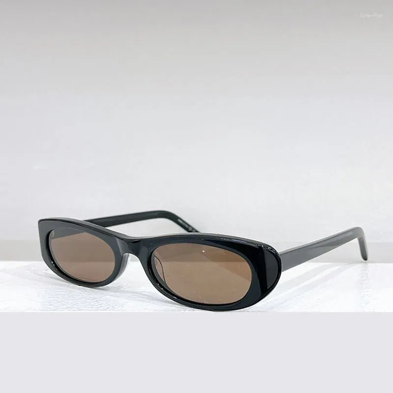 Sunglasses Women Small Face Frame Outdoor Driving Travel Slant Light Oval Eyewear Brand Designer UV400 Fashion Glasses_voghion.com