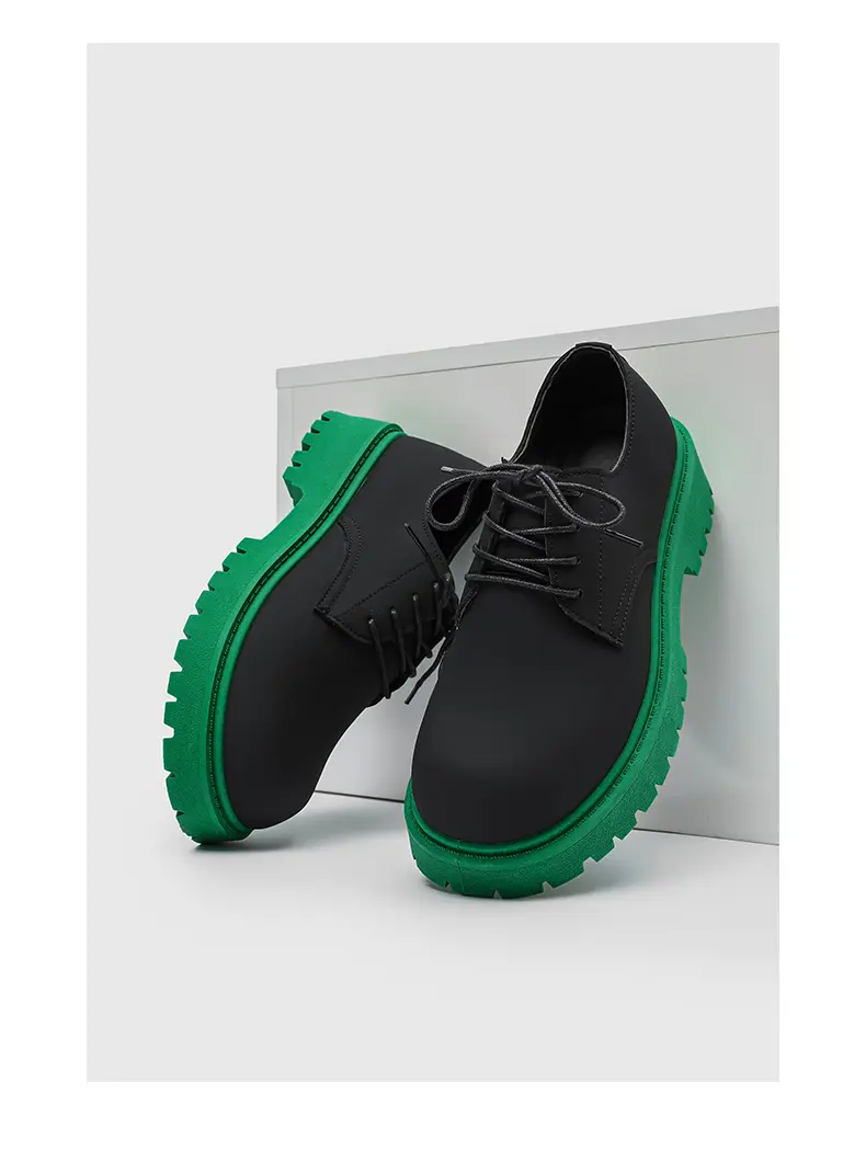 CMY Niche Thick-soled Heightening Tooling Martin Boots Men's Shoes_voghion.com