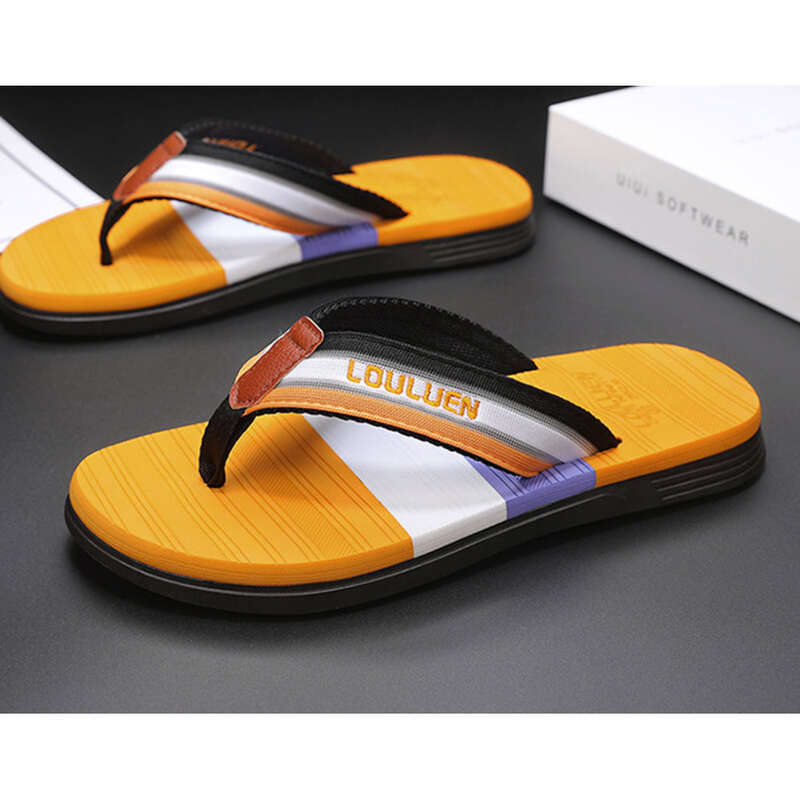 Large Herringbone Casual Slippers, , Beach Shoes_voghion.com