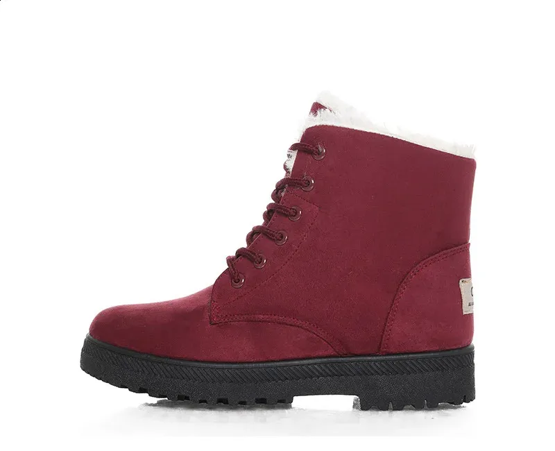 Botas de nieve mujer estilo coreano tendencia invierno_voghion.com