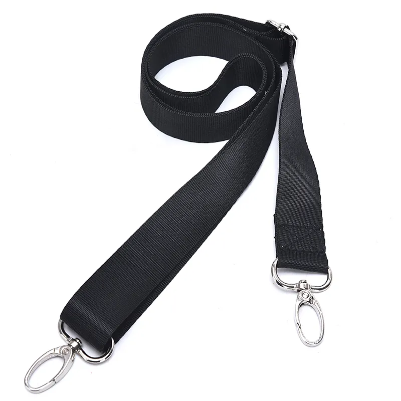 Correa de repuesto para bolso de hombro de nailon ajustable, color negro, para portátil, bandolera o cámara, 1 unidad_voghion.com