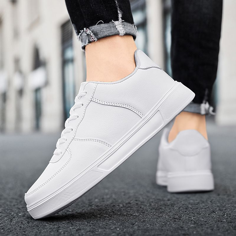 Hot Sale Classic White Women Comfortable Low-top Skateboard Sports Shoes Men Leather Sneakers Trainers Basket Homme_voghion.com