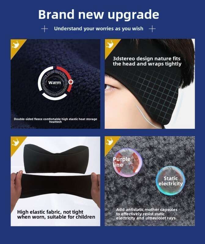 【Recensione positiva】Paraorecchie calde, foulard invernale da ciclismo per donna e uomo, protezione per la fronte, corsa_voghion.com