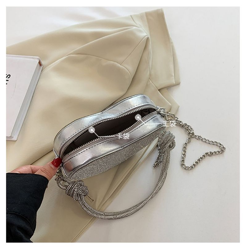 Andralyn Modische Love Modische, vielseitige Umhängetasche 2024 Neue Taschen Bankett Diamond Unterarmtasche für Damen_voghion.com