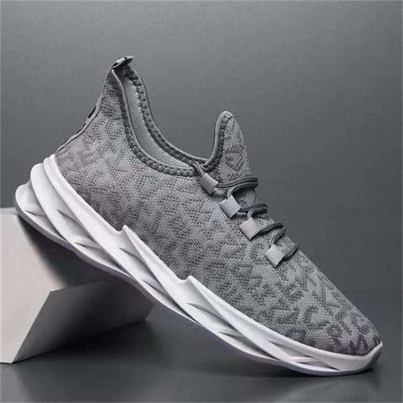 Men Lightweight Comfortable Sneakers Strap Athletic Shoes For Running Walking 456_voghion.com