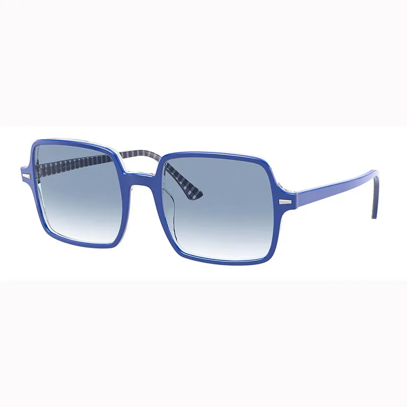 Silmälasit, neliönmuotoiset aurinkolasit miehille ja naisille, asetaattikehykset, oikeat lasilinssit, aurinkolasit nahkakotelolla, Gafas De Sol_voghion.com