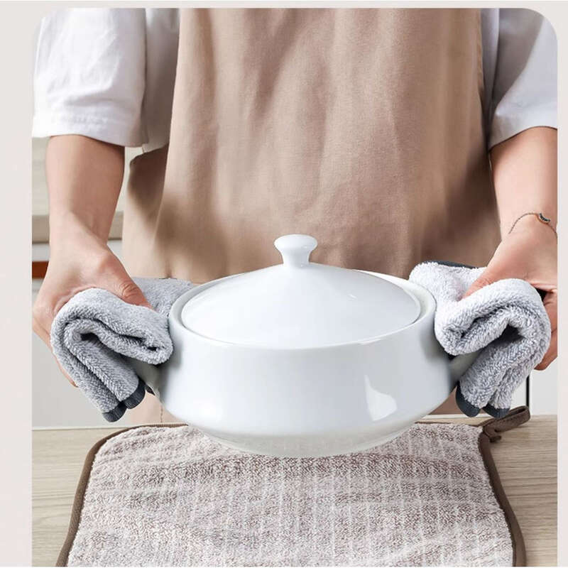 Kitchen Rags, Oil-absorbing Towels, Non-shedding Hair, Tablecloths, Household Items,_voghion.com