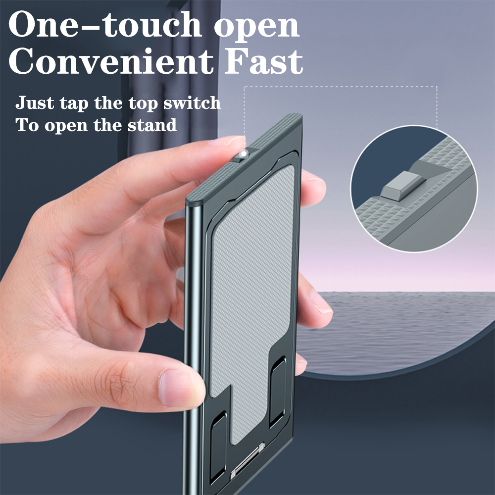 Supporto per tablet, supporto per telefono cellulare, supporto da tavolo, pigro, supporto universale pieghevole, sollevamento, multifunzionale, telescopico, regolabile_voghion.com
