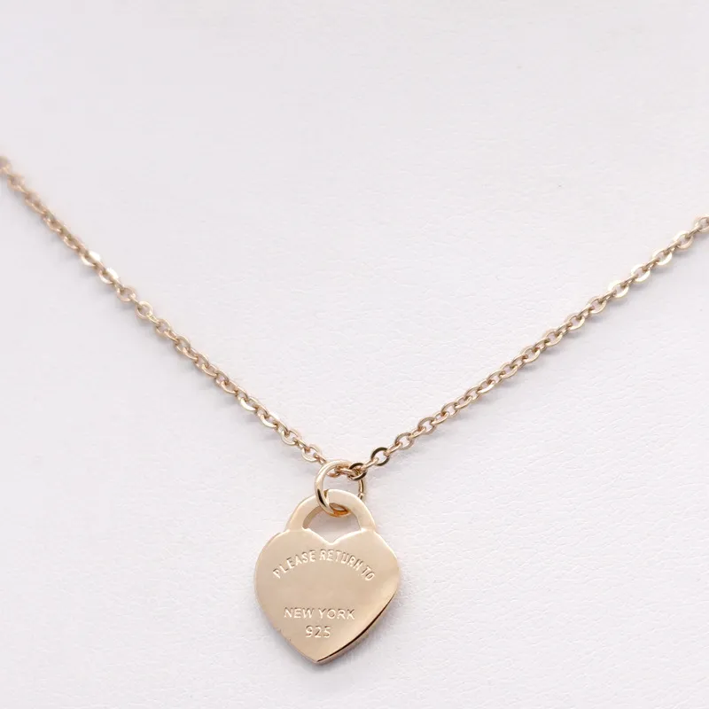 Trendy Gold Necklace For Women Jewlery Designer Cute Fashion Luxurious Jewellery Heart Pendant Necklaces Christmas_voghion.com