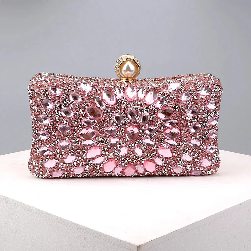 Elegante Clutch Abendtasche Für Damen Mit Perlen Für Die Hochzeit_voghion.com