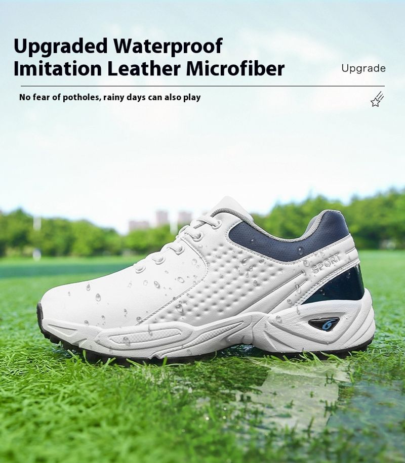 Letnie wygodne nowe trampki męskie młodzieżowe Strolg golfowe casualowe buty sportowe na świeżym powietrzu trendy_voghion.com