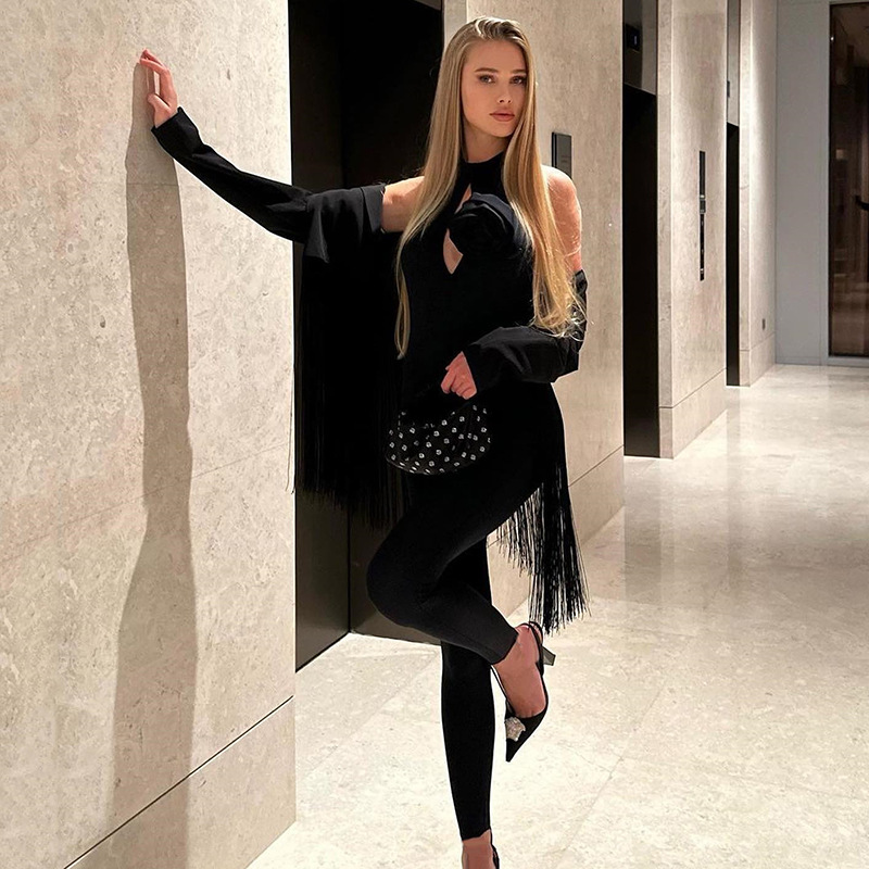 Combinaison de sport d'été pour femmes, dos nu, serré, levage des fesses, vêtements de travail de rue actifs, nouvelle collection, fjY2K_voghion.com