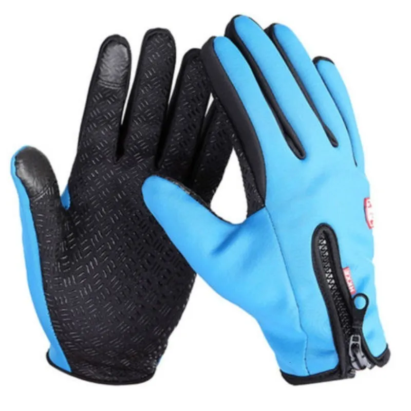 Five Fingers Gloves Winter for Men Women Warm Tactical Toucreen Waterproof Hiking Skiing Fishing Cycg Snowboard Non slip_voghion.com