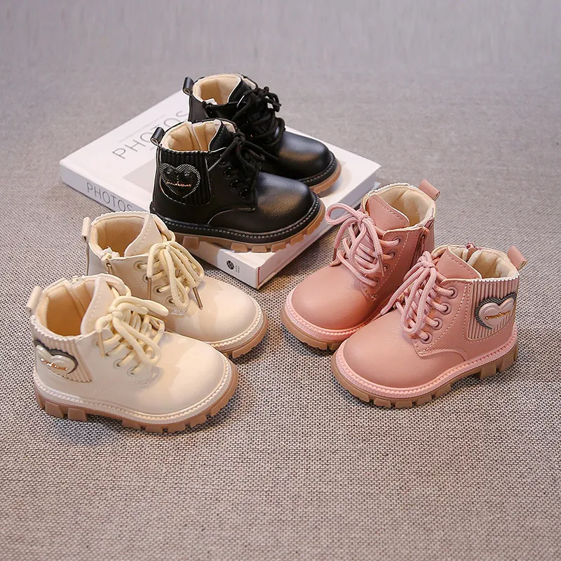 Schuh Frühling Mode Mädchen Kind Schuhe Cutefeet Weiche Sohle Komfort Kleinkind Winter Boot Täglichen Prinzessin Kinder Stiefeletten Größe_voghion.com