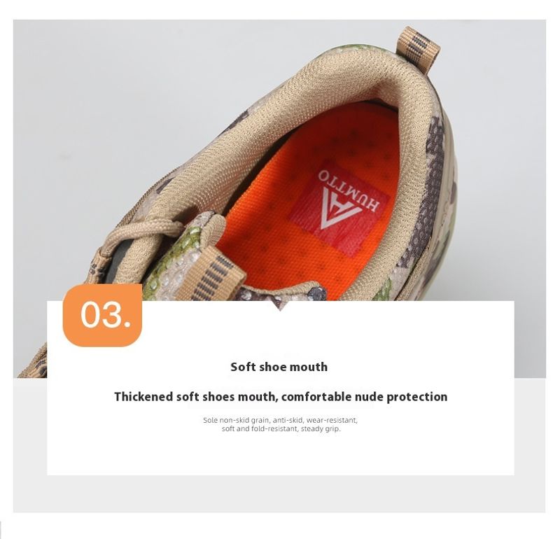 Scarpe da trekking da arrampicata ammortizzanti da campo per esterni da donna, resistenti all'usura, in rete traspirante_voghion.com