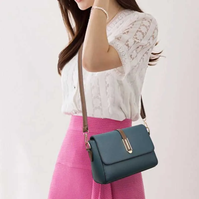 Borsa a tracolla in pelle pu borsa a spalla donna versatile_voghion.com