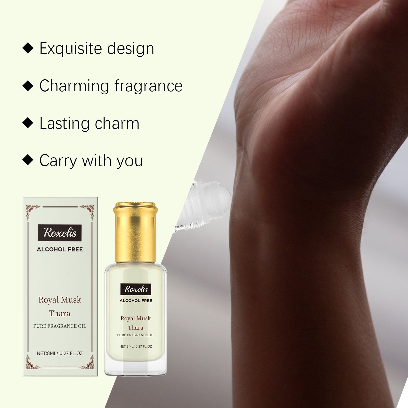 Roxelis Musk Eau De Toilette With Pheromones For Lasting Charm_voghion.com
